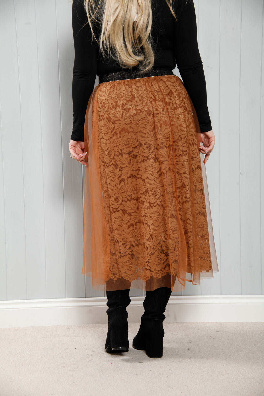 Lisa Lacey Skirt Burnt Copper