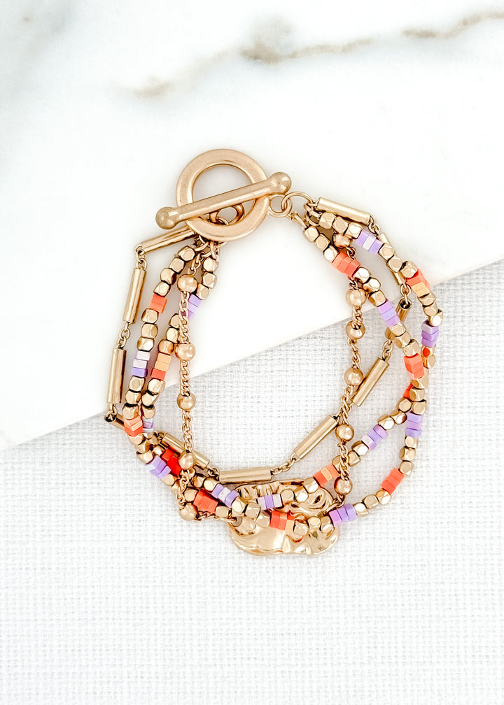 Victoria Bracelet Coral