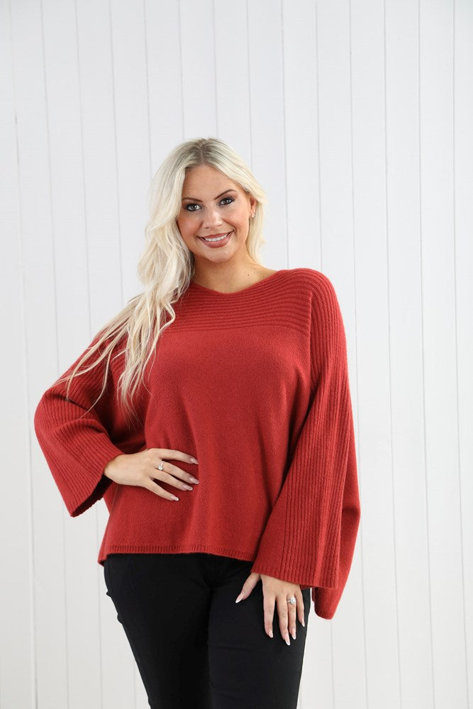 Luxe Ribbed Box Jumper