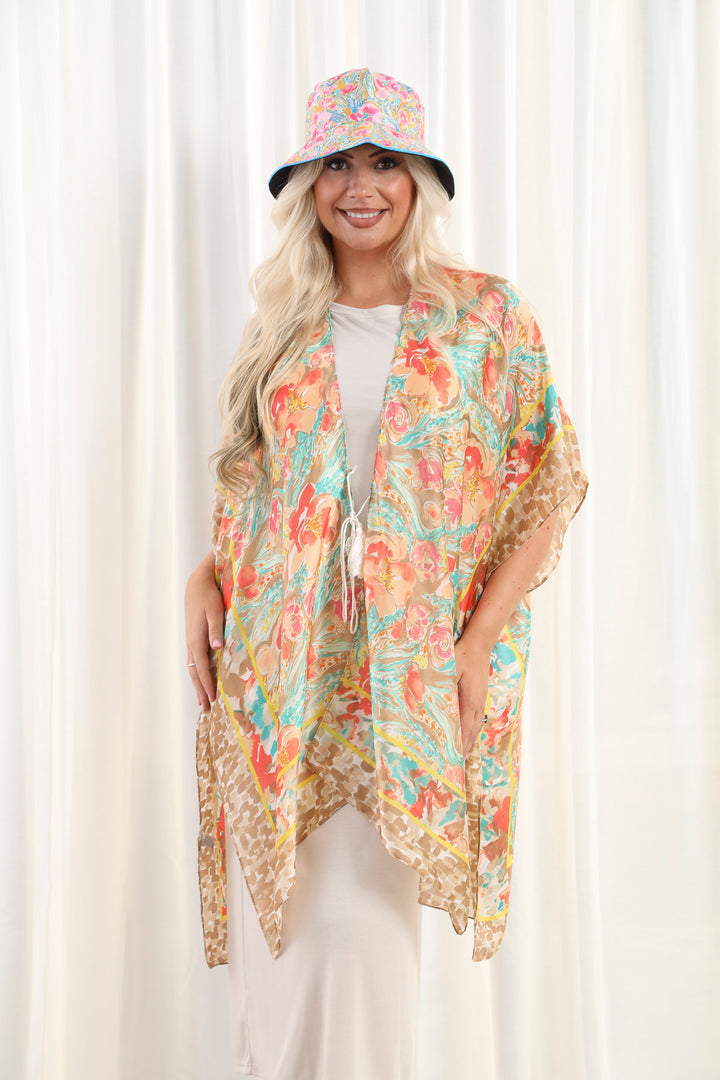 Kimono & Matching Hat Set