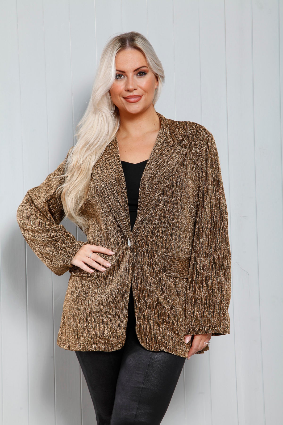 Sparkle blazer on sale