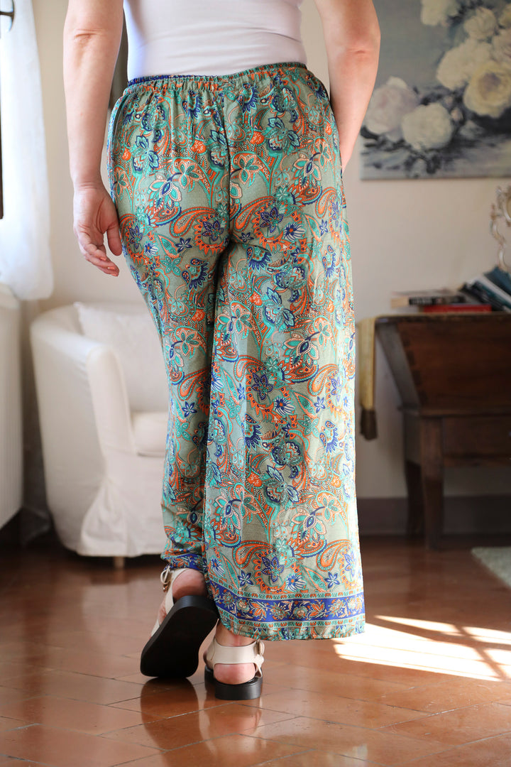 Bonita Boho Trousers Kiwi