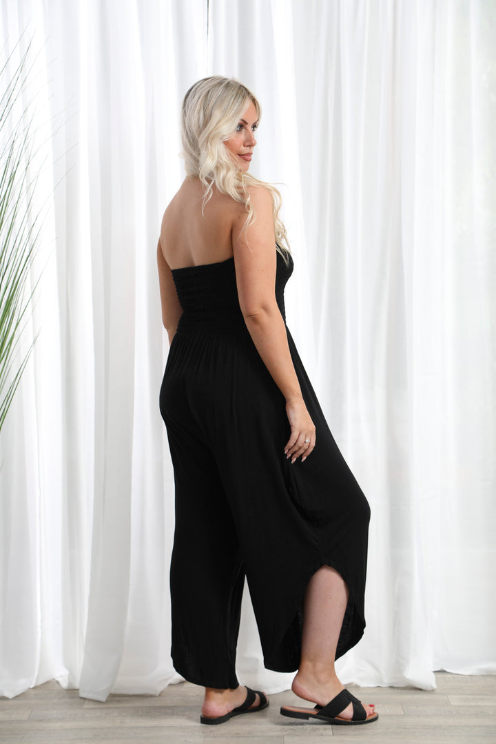 Parachute Jumpsuit Black