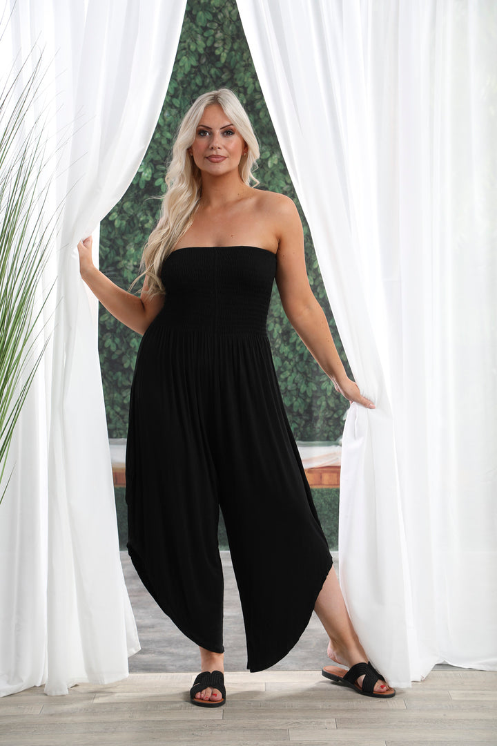 Parachute Jumpsuit Black