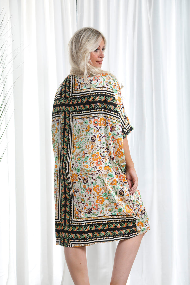 Marseille Kaftan Black