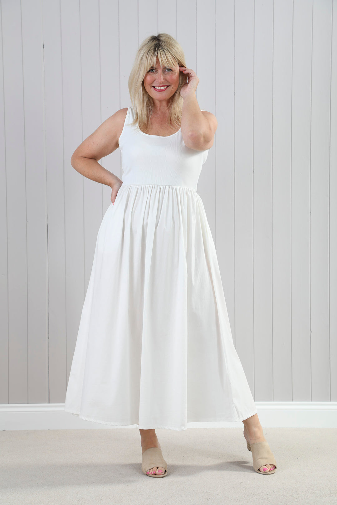 Venus Maxi Dress Cream