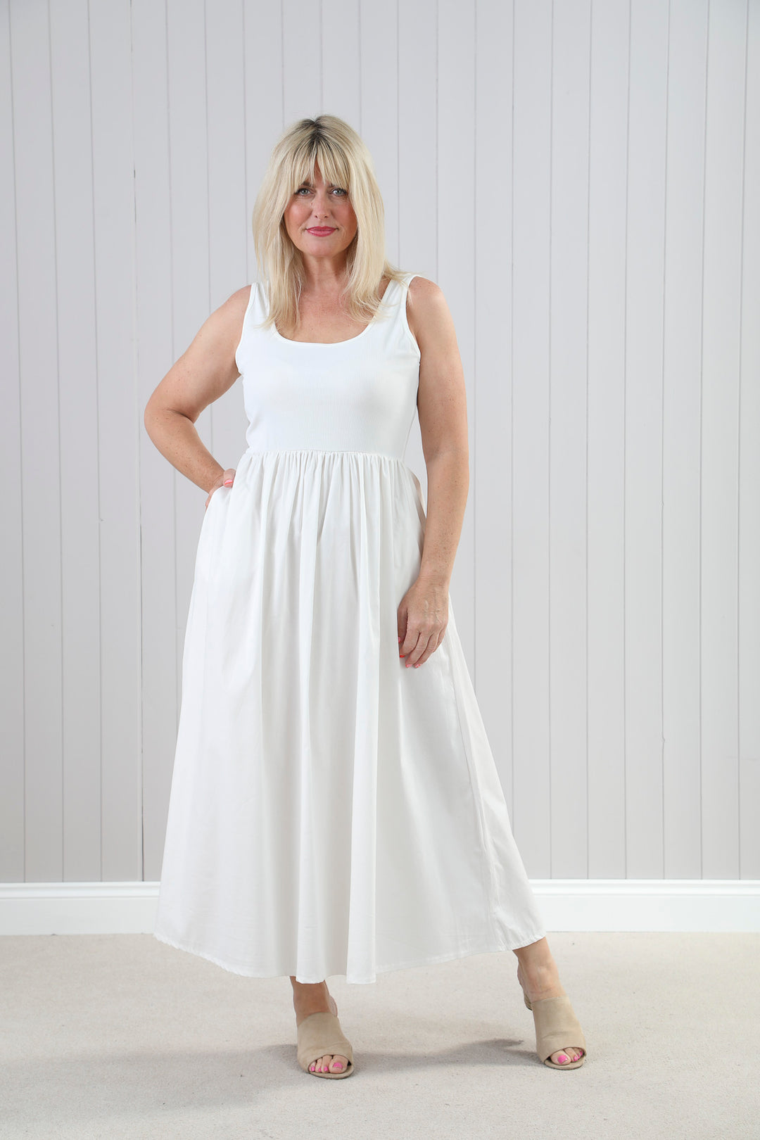 Venus Maxi Dress Cream