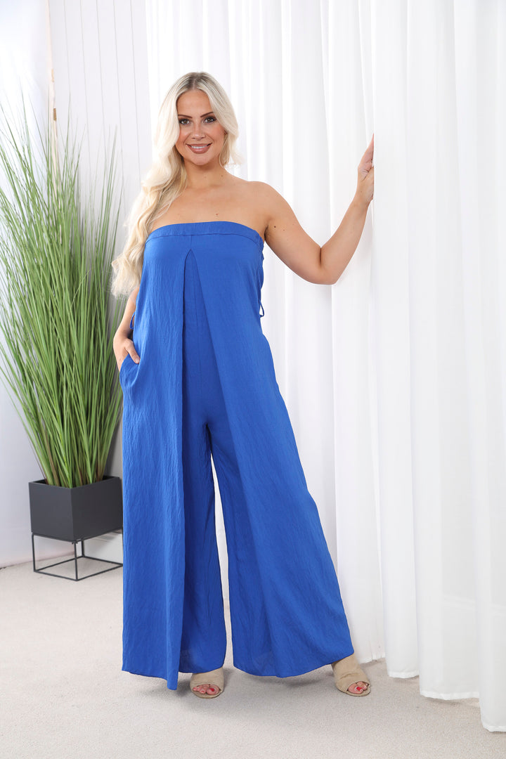 Florentine Jumpsuit Royal Blue