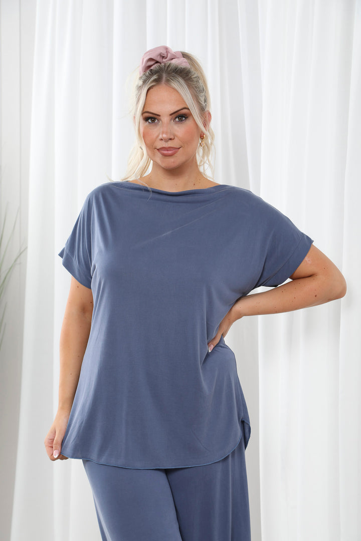 Octavia Boat Neck Top