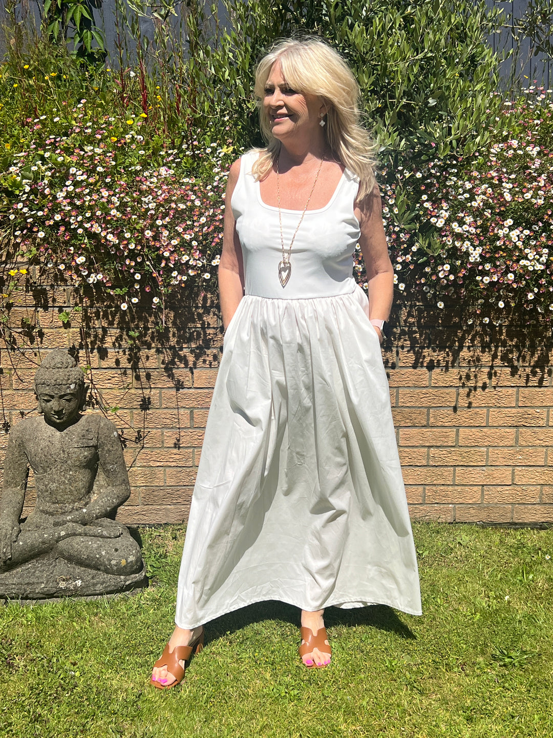 Venus Maxi Dress Cream