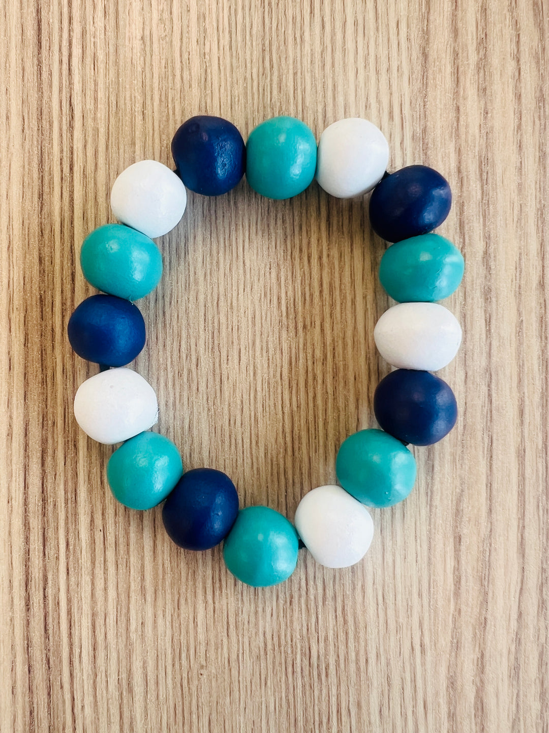 Multi Wooden bead Bracelet