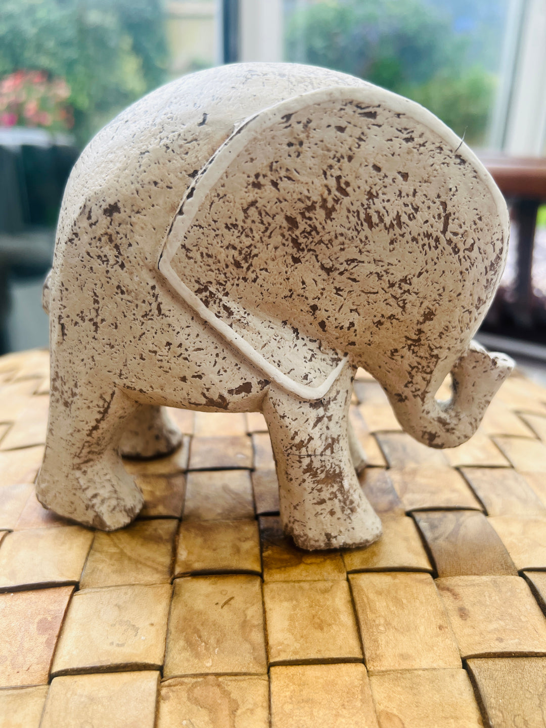 Elephant Woodcarving Cream