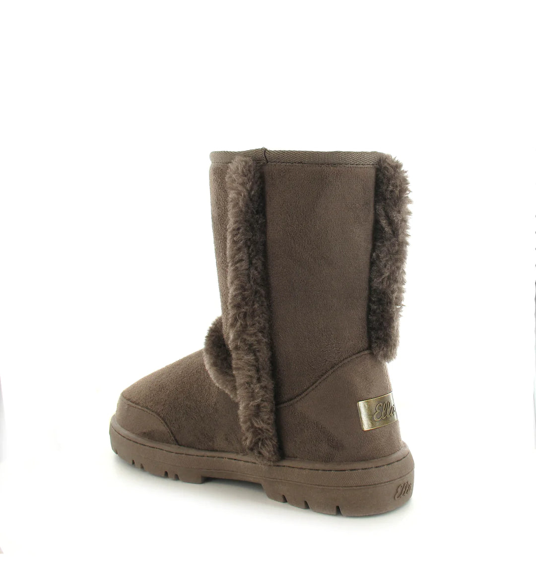 Geri Fur Lined Boots Mocha