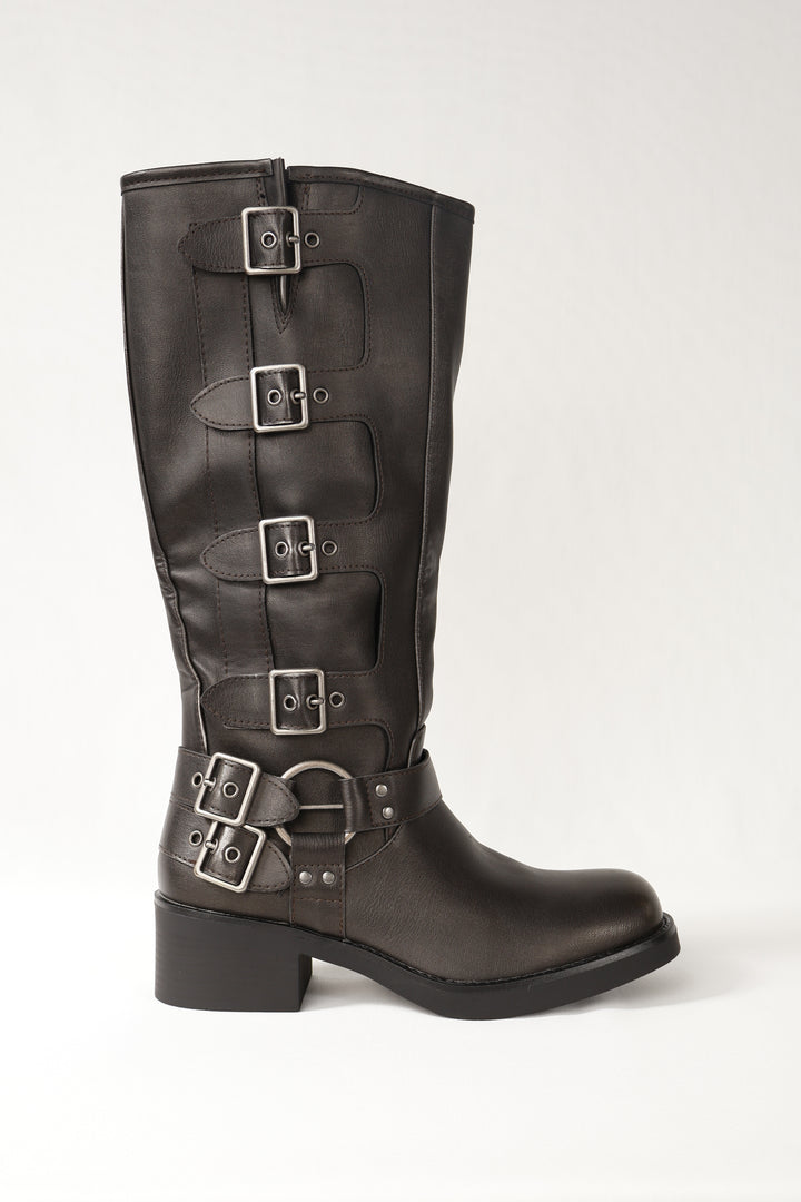 Nini Boots Gunmetal