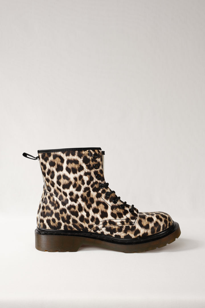 Martina Leopard print Boot