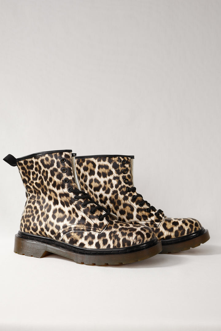 Martina Leopard print Boot