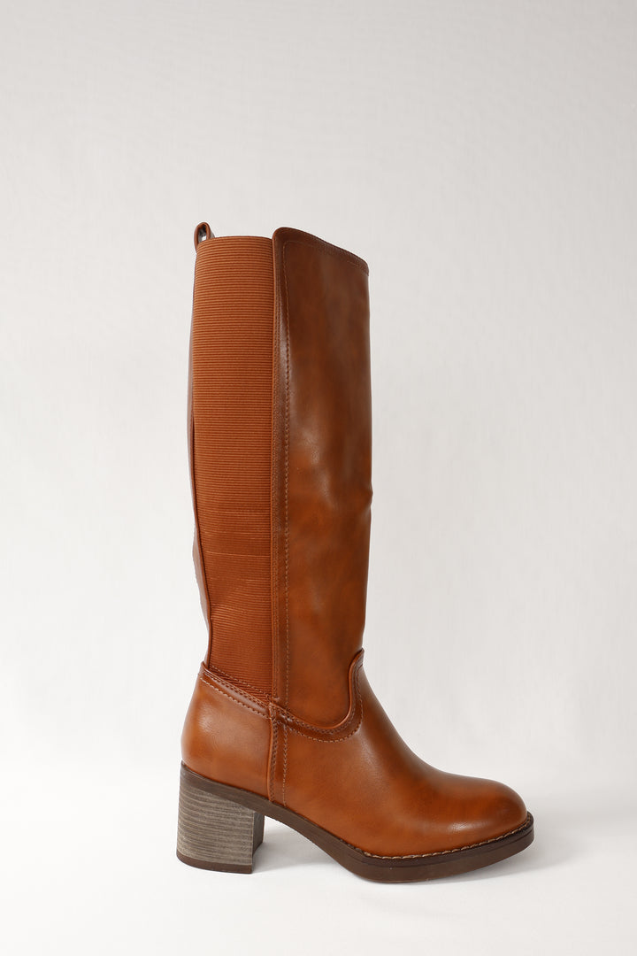 Genoa Boots Camel