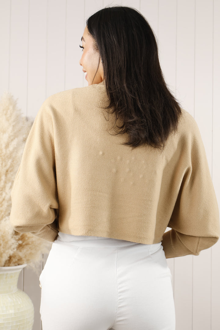 Teah Soft Jumper Camel