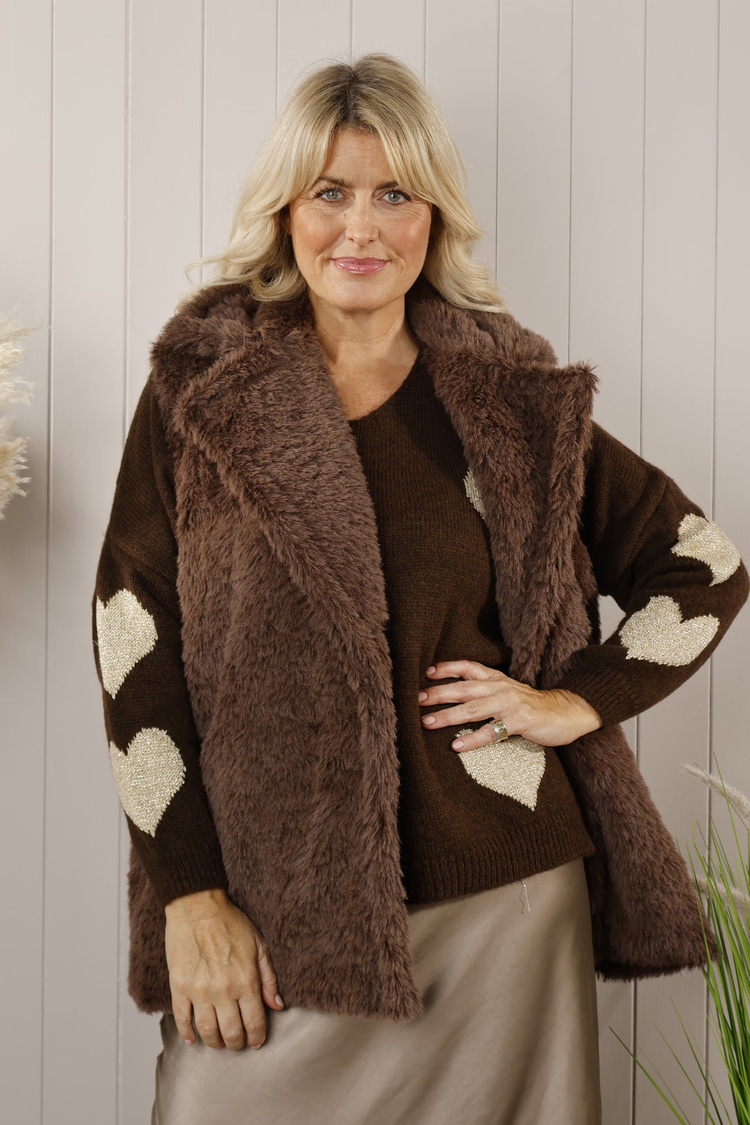 Luxurious Faux Fur Gilet