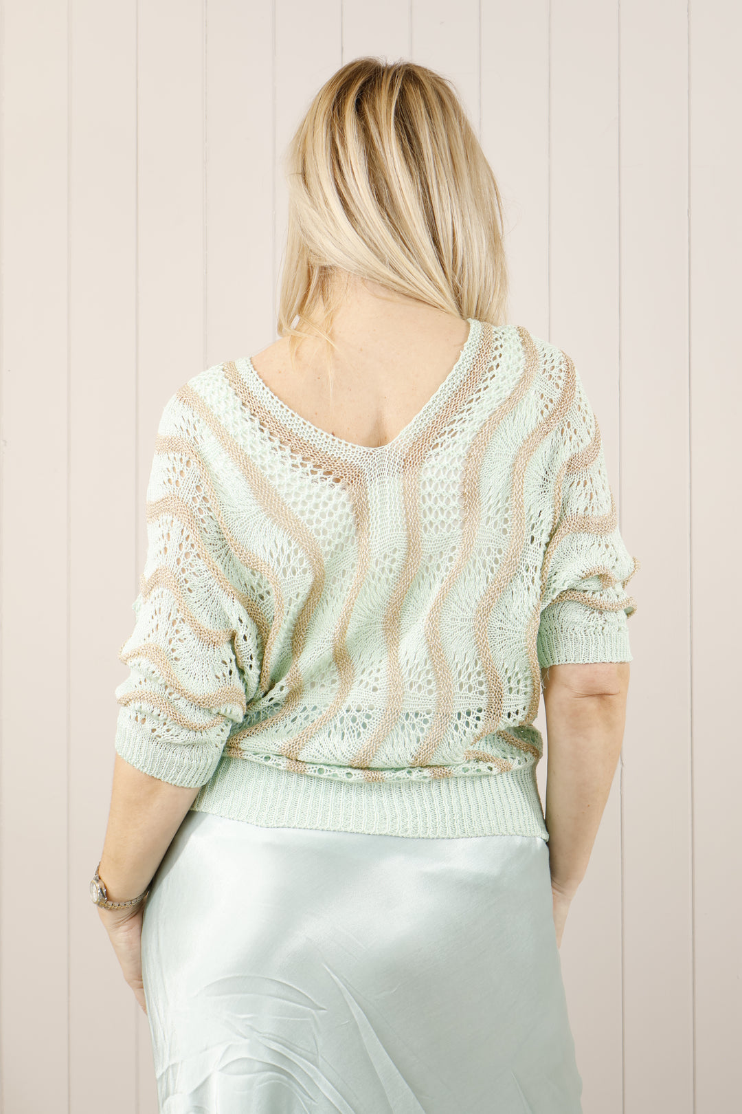 Lakelyn Lurex Top Mint