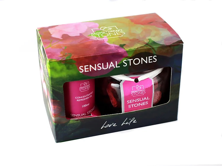 Sensual Stone & Oil Gift Set