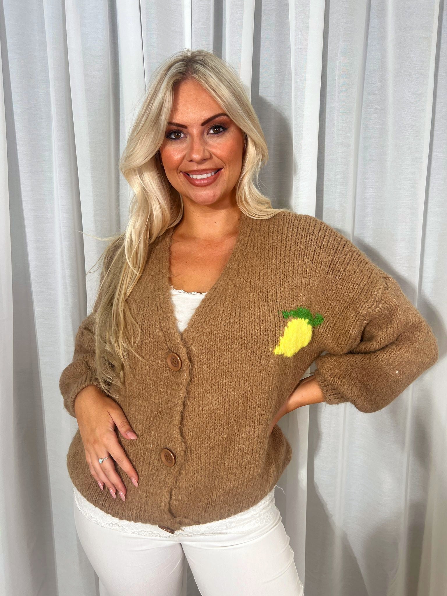 Lemon cardigan best sale