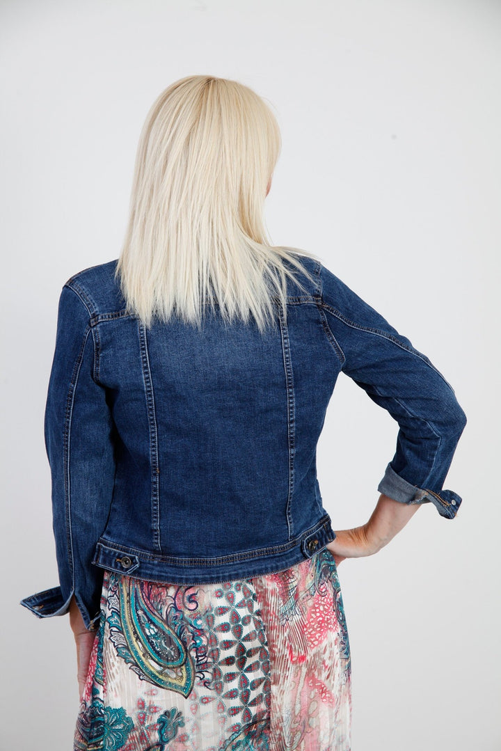 Blue Denim Stretch Jacket - Goose Island