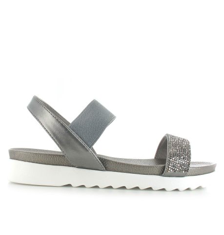 Tilda Diamante Strap Sandals - Goose Island