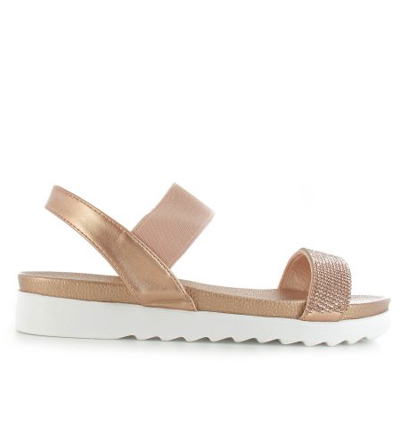 Tilda Diamante Strap Sandals - Goose Island